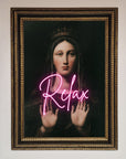 Relax Mate Framed Wall Art