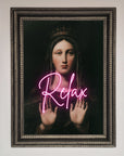Relax Mate Framed Wall Art