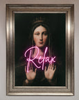 Relax Mate Framed Wall Art
