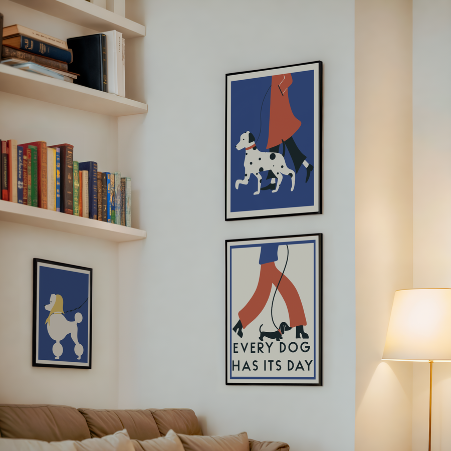 Every Dog Has Its Day, Dachshund Print