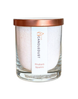 Powdered Rhubarb Sparkle Candle in Glass 160g