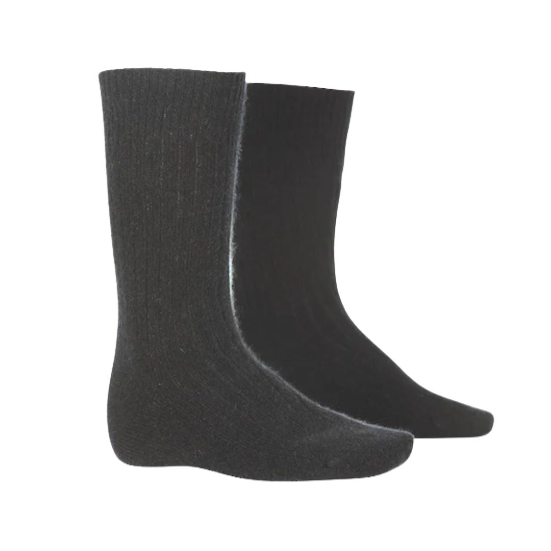 Possum Merino Ribbed Socks