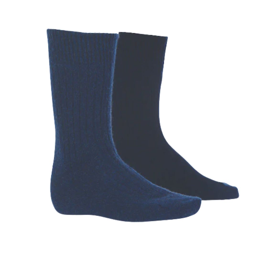 Possum Merino Ribbed Socks