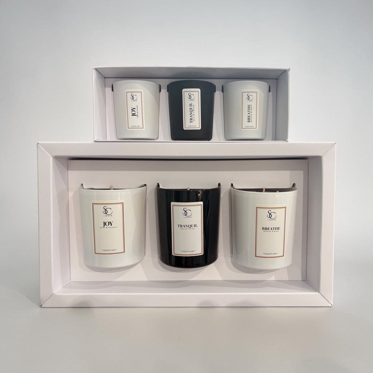 Luxury Mini Candle Gift Set – The Ritual Collection | 3 x 9cl Soy Therapy Candles