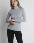 Roll Neck Micro Modal Top