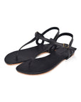 Rosalia T-strap Leather Sandals (Sz. 4, 8.5, 9 & 10)-1