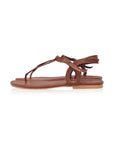 Rosalia T-strap Leather Sandals-5