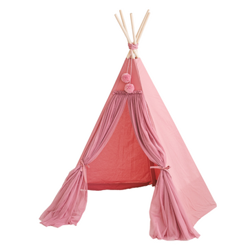 Fairy Kids Play Tent - Magical Cotton Teepee for Imaginative Play | MINICAMP by Minicamp at brixbailey.com