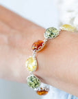 Round Candy Amber Bracelet