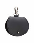 Mini saddle bag coin purse charm - Black