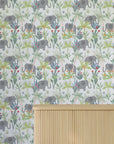 Rufus Elephant Wallpaper for Nurseries and Children's Rooms