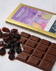 Evening star – A Darker Milk Chocolate with Rum & Raisin
