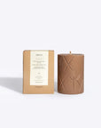 Soy Wax Rune Candle for Peace and Prosperity