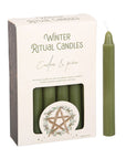 Cedar & Pine Winter Ritual Spell Candles