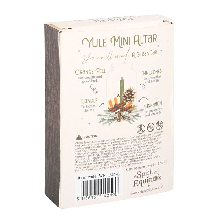 Cedar &amp; Pine Winter Ritual Spell Candles