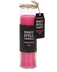 Floral 'Friendship' Spell Tube Candle
