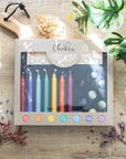 Chakra Energy Candle and Crystal Gift Set