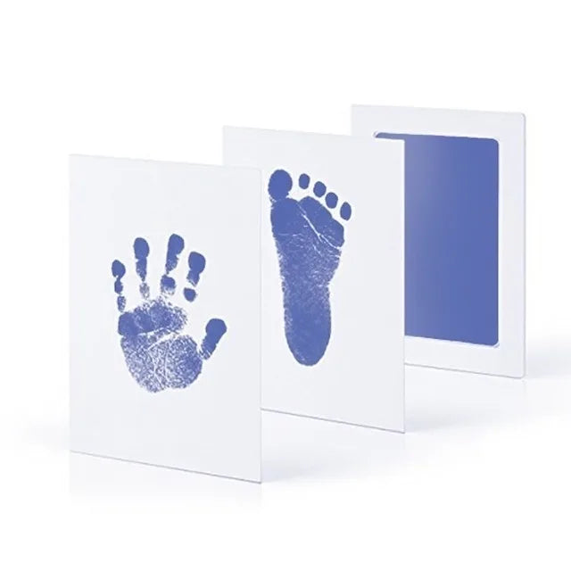DIY Kit for Souvenir Feet/Handprints on white background Multivariant-12