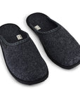 Black Felt Slippers by Oma King – Cozy & Sustainable Comfort by Omaking at brixbailey.com