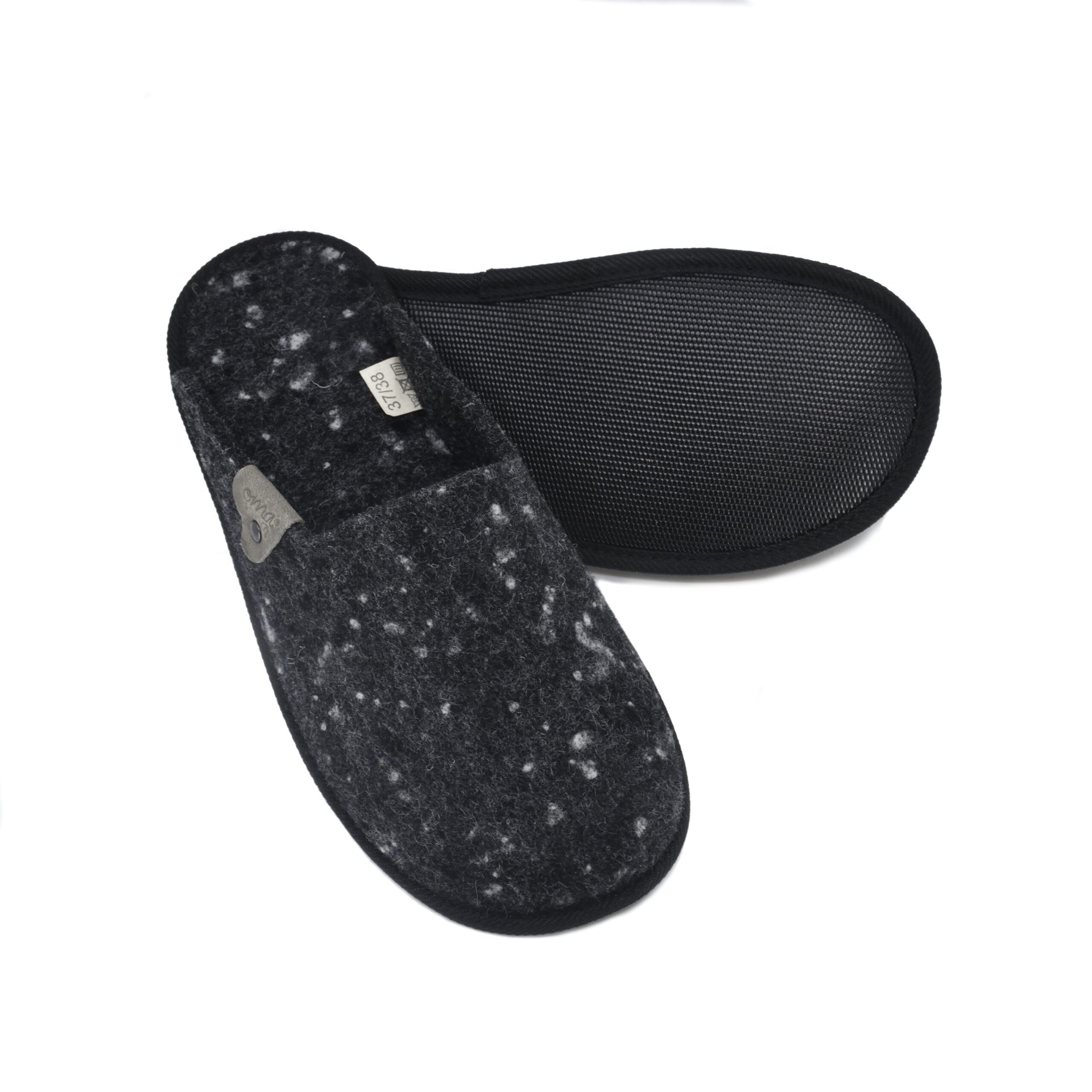 Pelsi Natural Felt Slippers – Handmade Comfort &amp; Warmth by Omaking at brixbailey.com