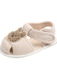 The Bear Beige Summer Sandals Set