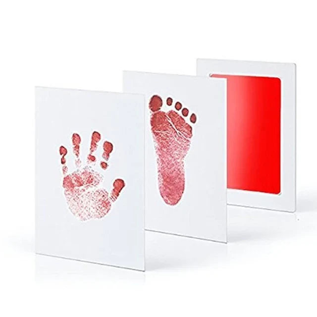 DIY Kit for Souvenir Feet/Handprints on white background Multivariant-7