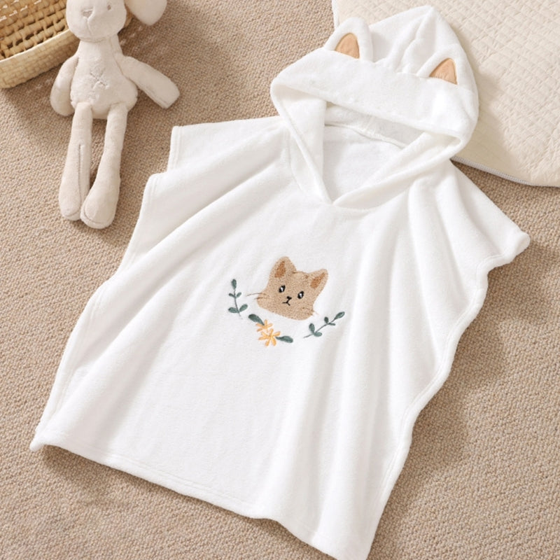 Kids Hooded Bath Towel - Quick Dry, Soft & Lightweight for Swimming, Beach & Bath Time - 60x120cm by Baby Lamby at brixbailey.com