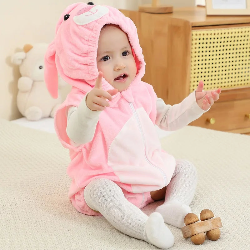 Multivariant Animal Disguise Costume for Babies-10
