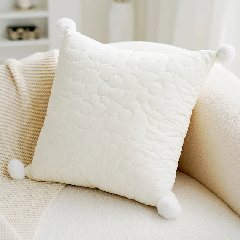 Eco-Friendly Jacquard Patchwork Pillowcase - 100% Polyester, Non-Toxic, Modern Simplicity for Home & Hotel by Baby Lamby at brixbailey.com