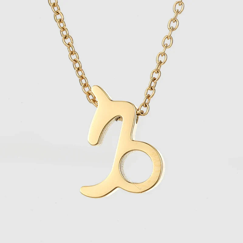 Zodiac Sign Splendour Necklace - Gold/Silver