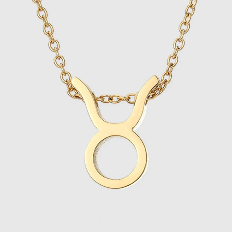 Zodiac Sign Splendour Necklace - Gold/Silver