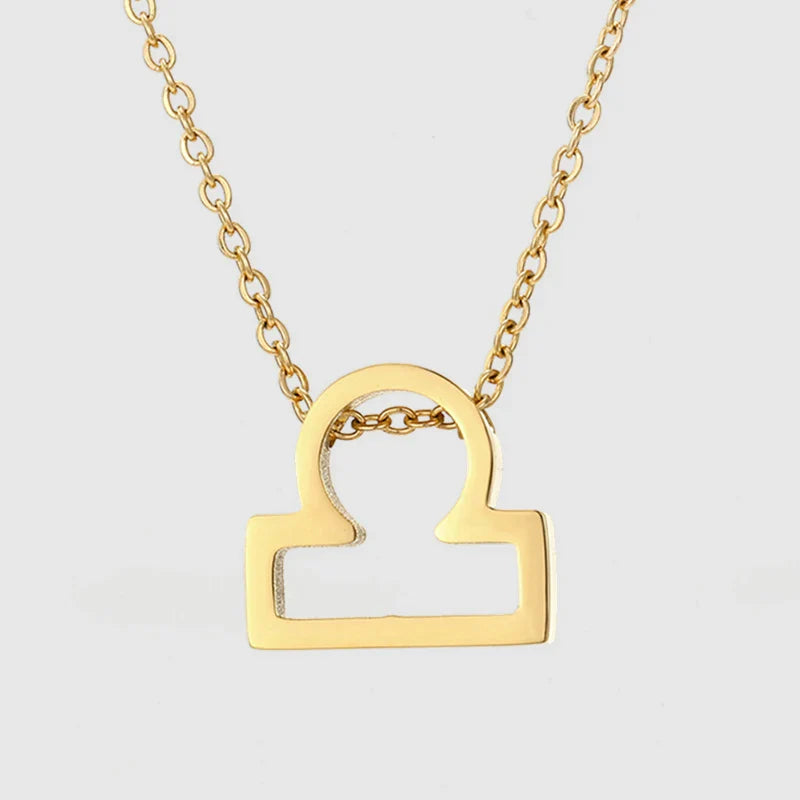 Zodiac Sign Splendour Necklace - Gold/Silver