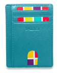 Slim Leather Card Holder "Stella" – Handmade by Saddler |Gift Boxed