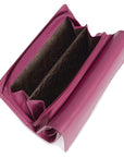 SADDLER PAULA Handmade Leather Trifold Purse – RFID Protected | 8 Card Slots, ID Window & Rear Zip Pocket | Gift Boxed
