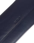 SADDLER CLAIRE Long Leather Trifold Purse - 18 Card Slots, Dual Zip Pockets, and Note Sections - RFID Protected