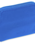 Compact Leather Zip-Top Purse "Pia" – Handmade by Saddler | RFID Protected & Gift Boxed | Multi-Functional Card, Coin & Key Holder