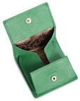 SADDLER POPPY Leather Square Mini Tray Purse