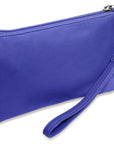 SADDLER SCARLETT Leather Zip Top Mini Clutch - Phone Holder with Detachable Wrist Strap - RFID Protected
