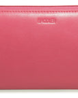 SADDLER SOPHIA Leather Zip Around Purse  - 15 Card slots, Mobile Phone Pocket,  Detachable Wrist Strap- RFID Protected