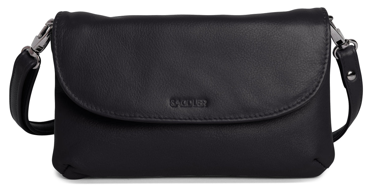 SADDLER Audrey Compact Leather Crossbody Bag &amp; Clutch – Versatile &amp; Stylish - Gift Boxed