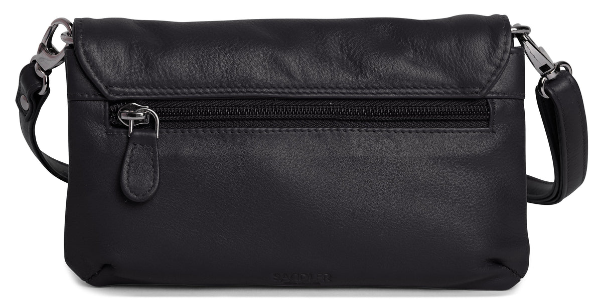 SADDLER Audrey Compact Leather Crossbody Bag &amp; Clutch – Versatile &amp; Stylish - Gift Boxed