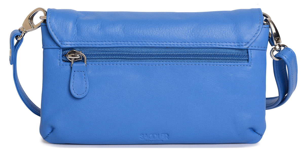 SADDLER Audrey Compact Leather Crossbody Bag &amp; Clutch – Versatile &amp; Stylish - Gift Boxed