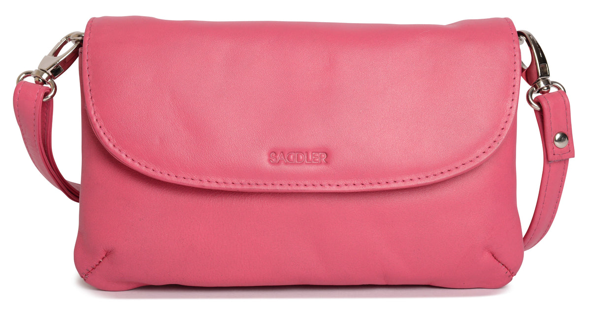 SADDLER Audrey Compact Leather Crossbody Bag &amp; Clutch – Versatile &amp; Stylish - Gift Boxed