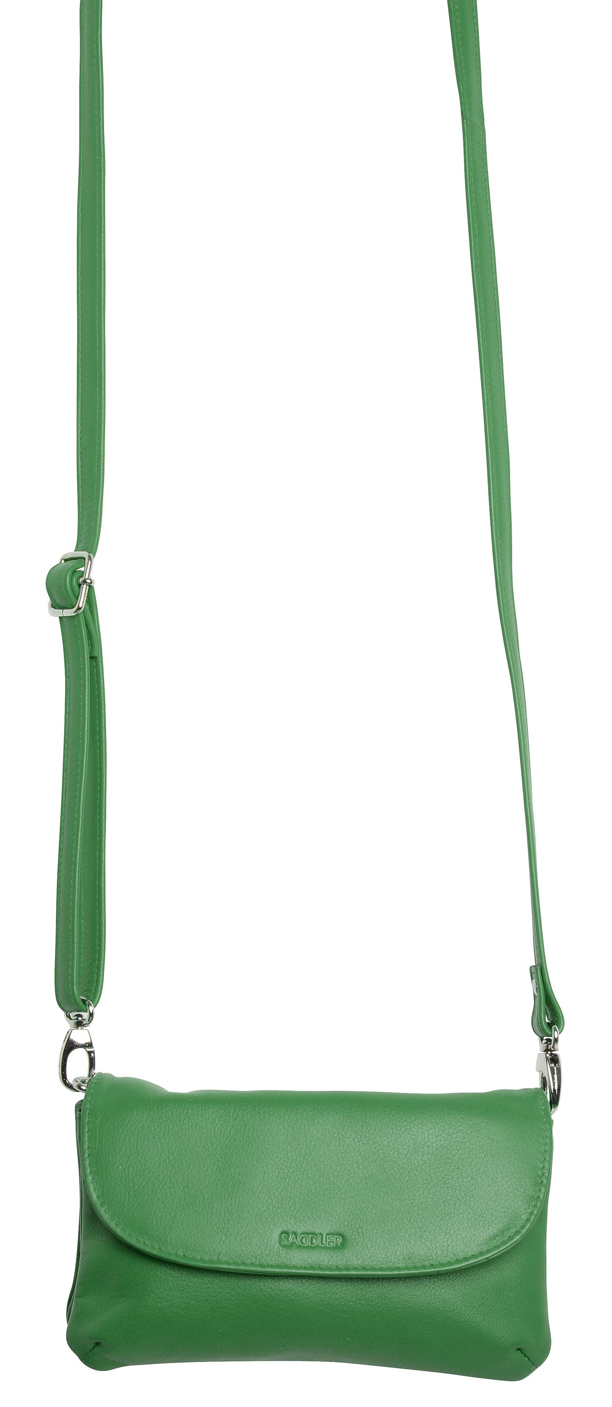 SADDLER Audrey Compact Leather Crossbody Bag &amp; Clutch – Versatile &amp; Stylish - Gift Boxed