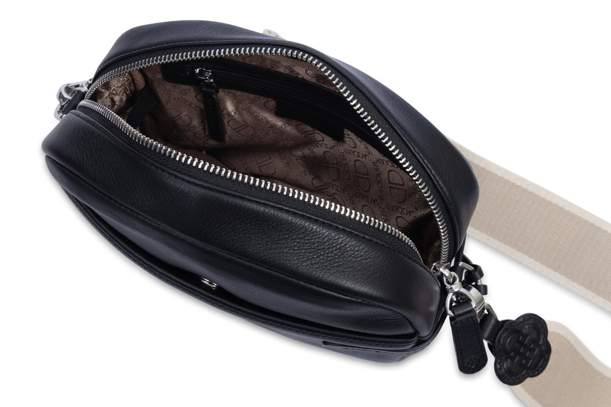 Laura Leather Camera Bag - Handmade by Saddler – Compact, Stylish &amp; Practical