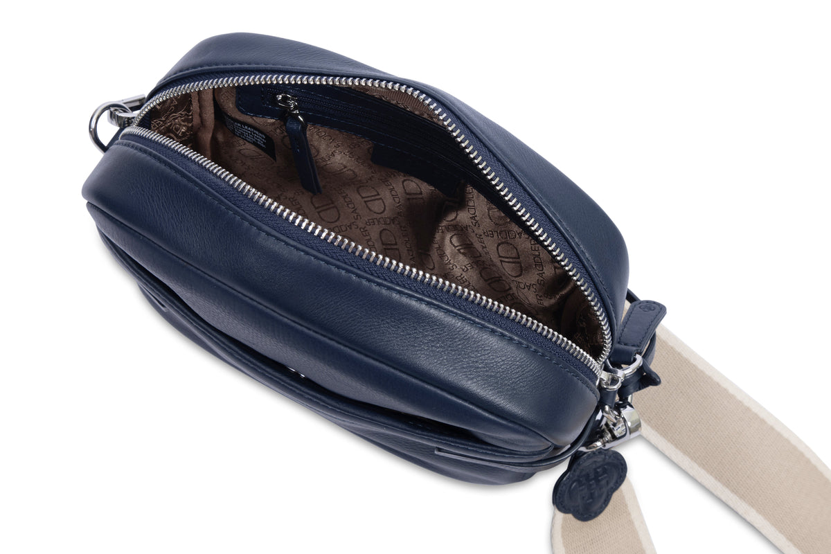 Laura Leather Camera Bag - Handmade by Saddler – Compact, Stylish &amp; Practical