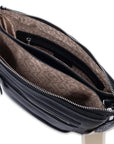 Ellen Leather 3-Section Zip-Top Crossbody bag  - Handmade by Saddler