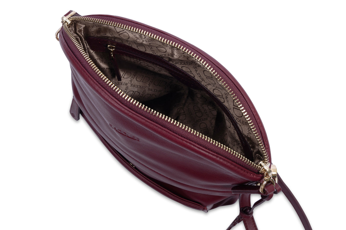 Kimberley Leather Crossbody Bag -  Handmade by Saddler