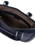 SADDLER "Chloe" Real Leather Twin-Handle Handbag with Crossbody Strap - Handmade, with Keepsake Pouch