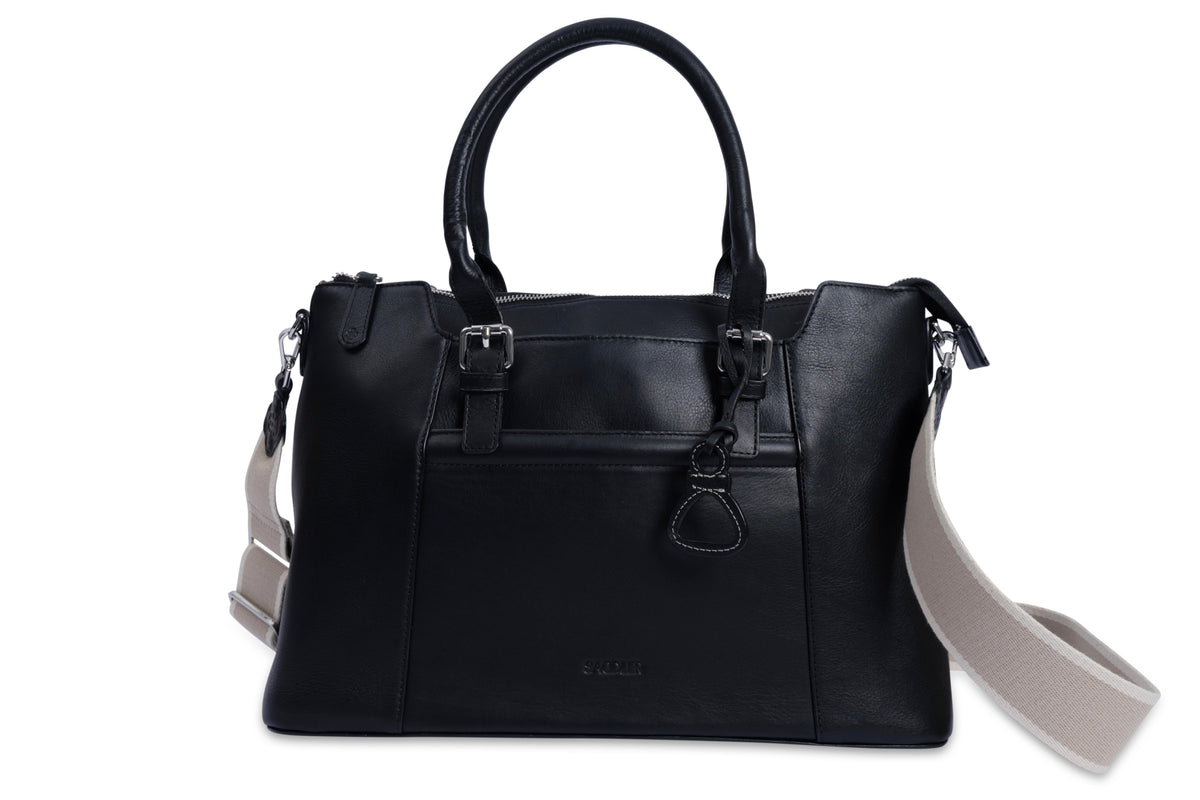 Elizabeth Leather Workbag  - Handmade by Saddler - Practical, Spacious &amp; Elegant Design